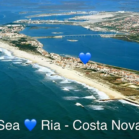 Sea Ria - Downtown Costa Nova Beach/river Apartment